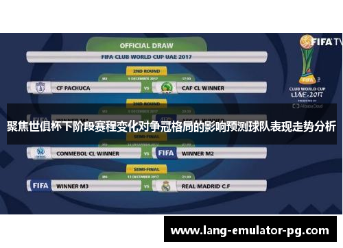 聚焦世俱杯下阶段赛程变化对争冠格局的影响预测球队表现走势分析